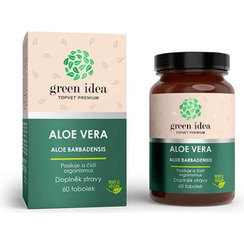 GREEN IDEA Aloe vera, 60 tob